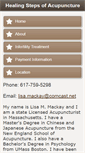 Mobile Screenshot of healingsteps.net